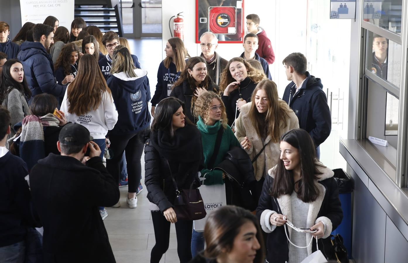 El «Open Day» de la Universidad Loyola, en imágenes