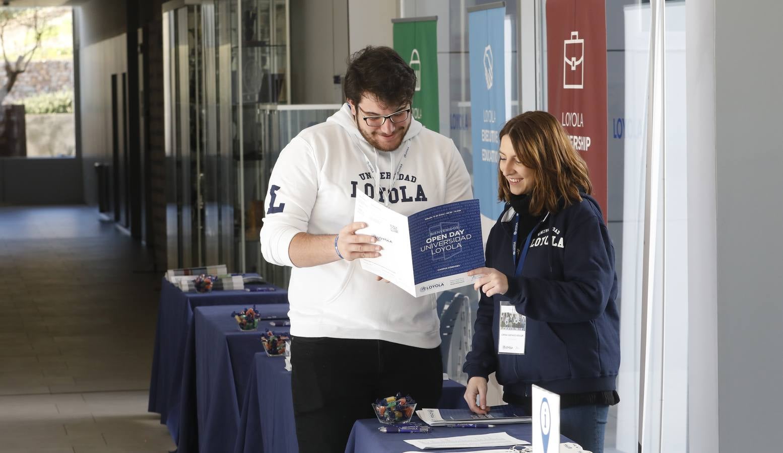 El «Open Day» de la Universidad Loyola, en imágenes