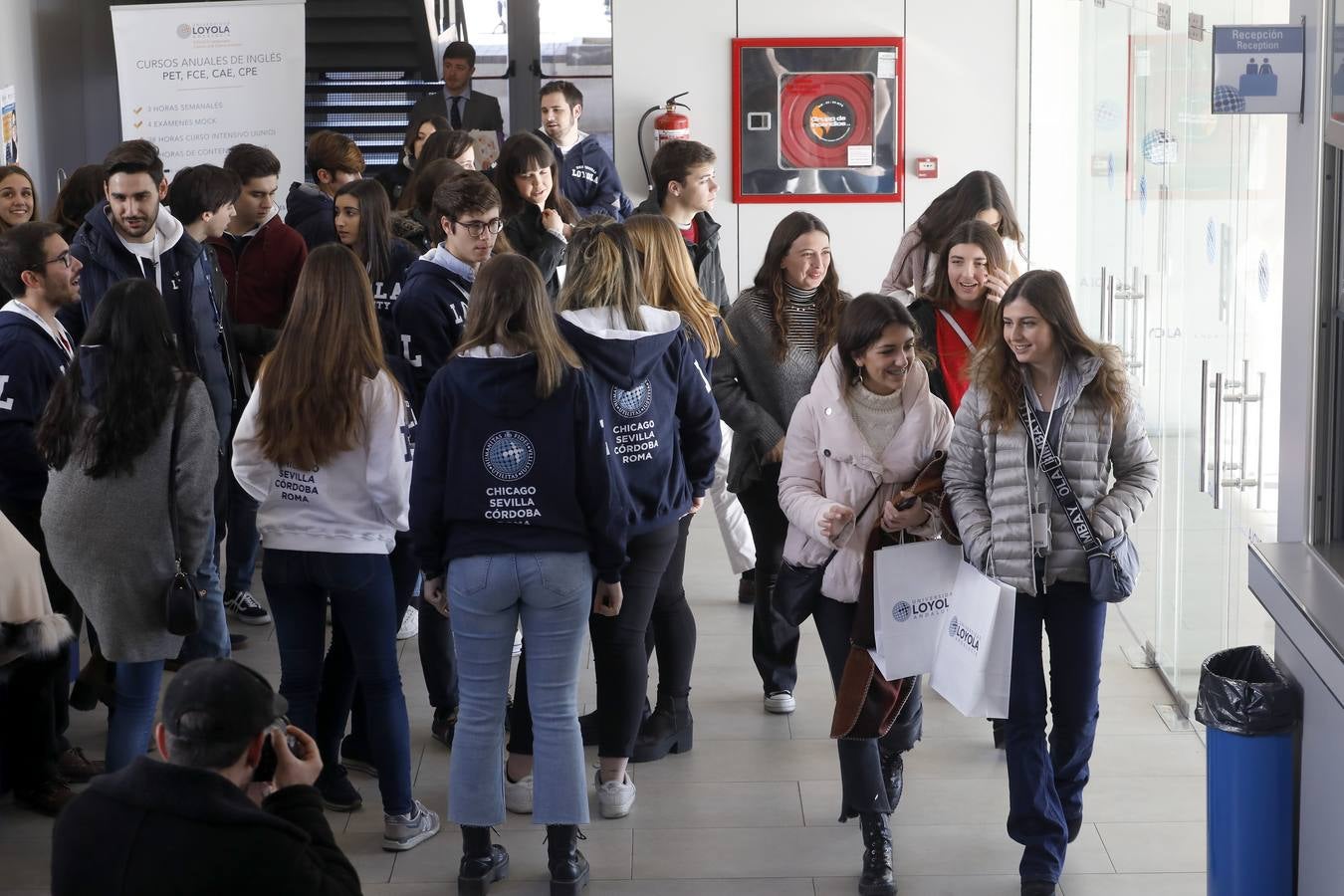 El «Open Day» de la Universidad Loyola, en imágenes