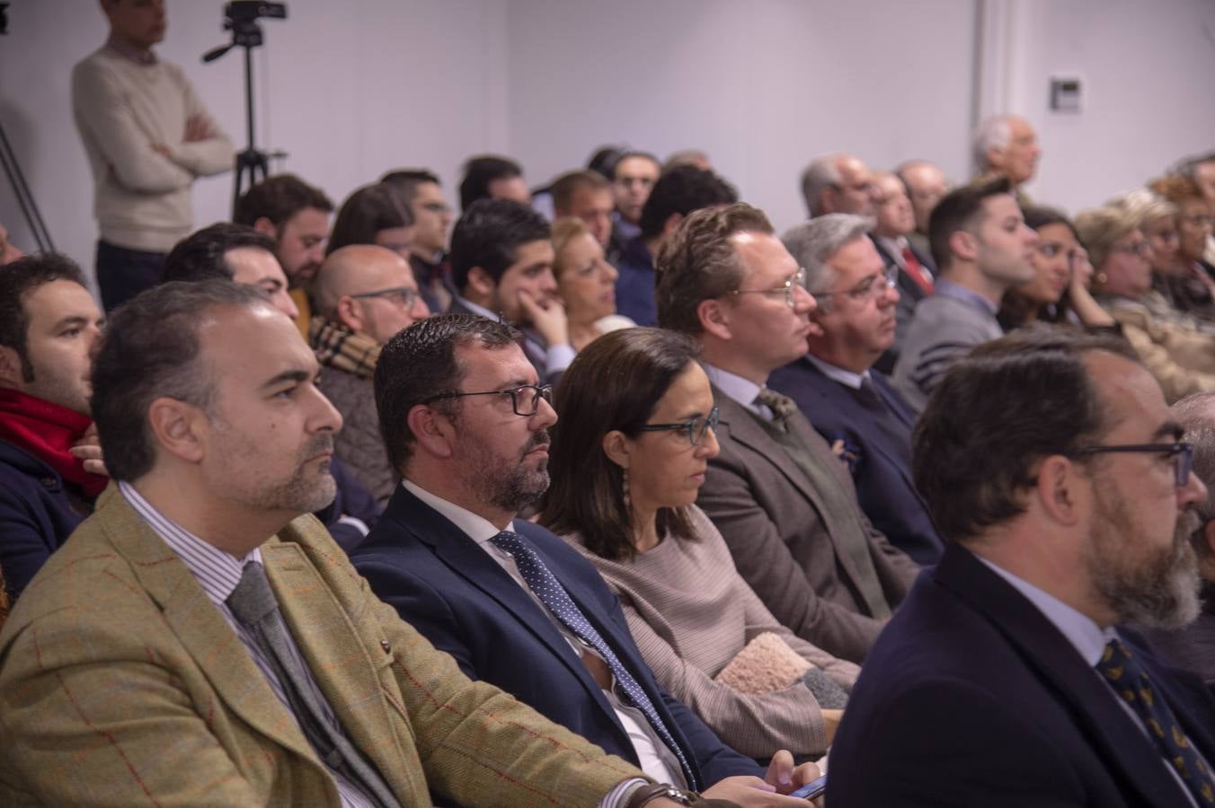 Galería de las caras de la presentación del cartel de la Semana Santa de Sevilla 2019