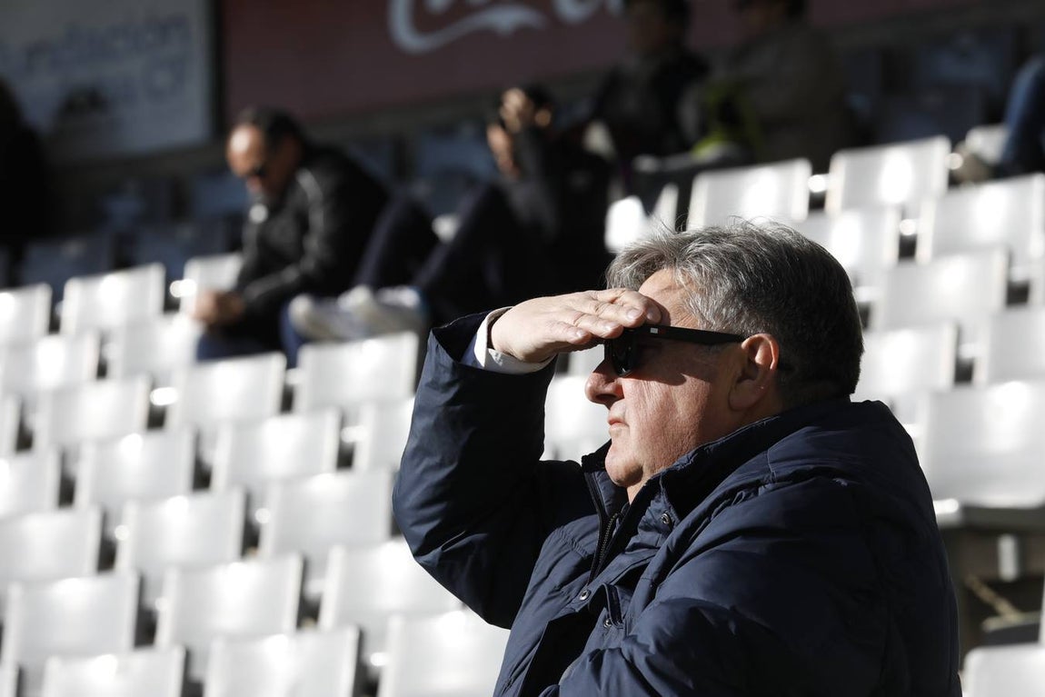 El ambiente en las gradas del Córdoba-Rayo Majadahonda