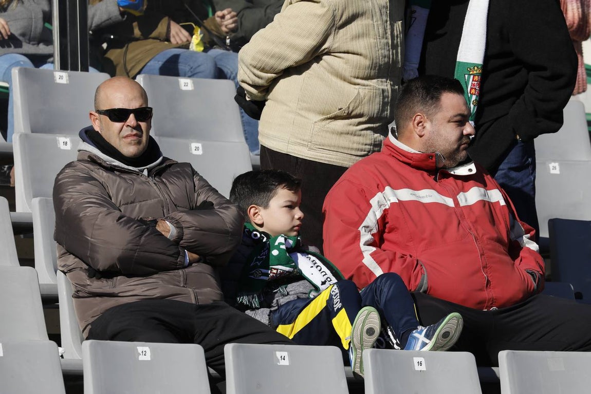 El ambiente en las gradas del Córdoba-Rayo Majadahonda