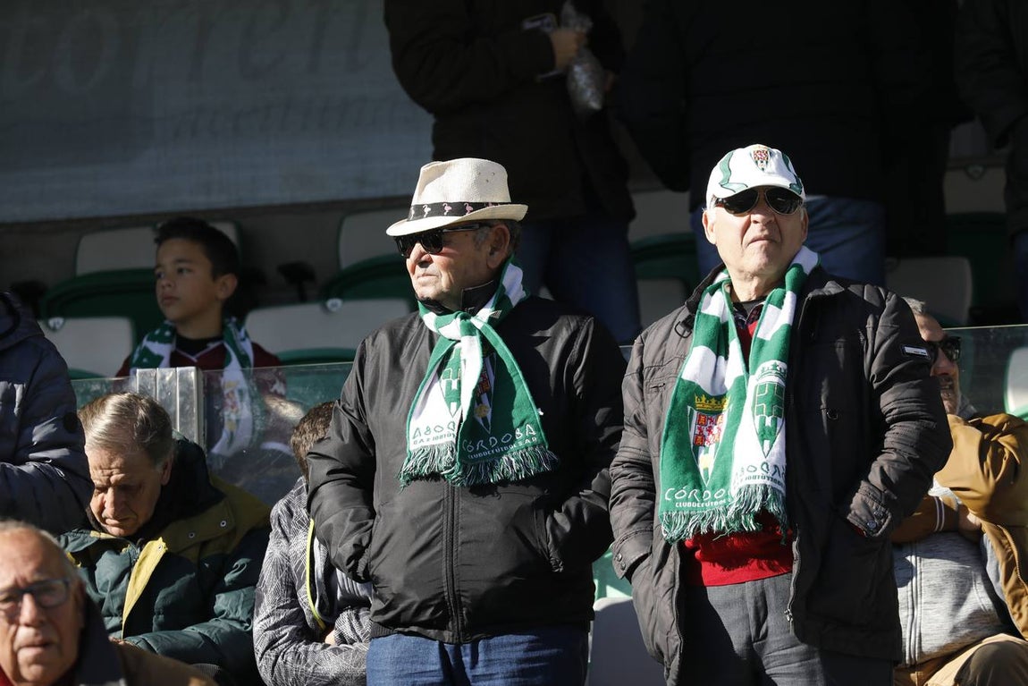 El ambiente en las gradas del Córdoba-Rayo Majadahonda