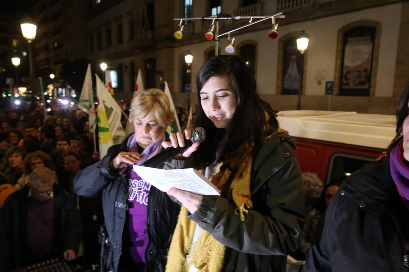 La protesta feminista en Córdoba, en imágenes