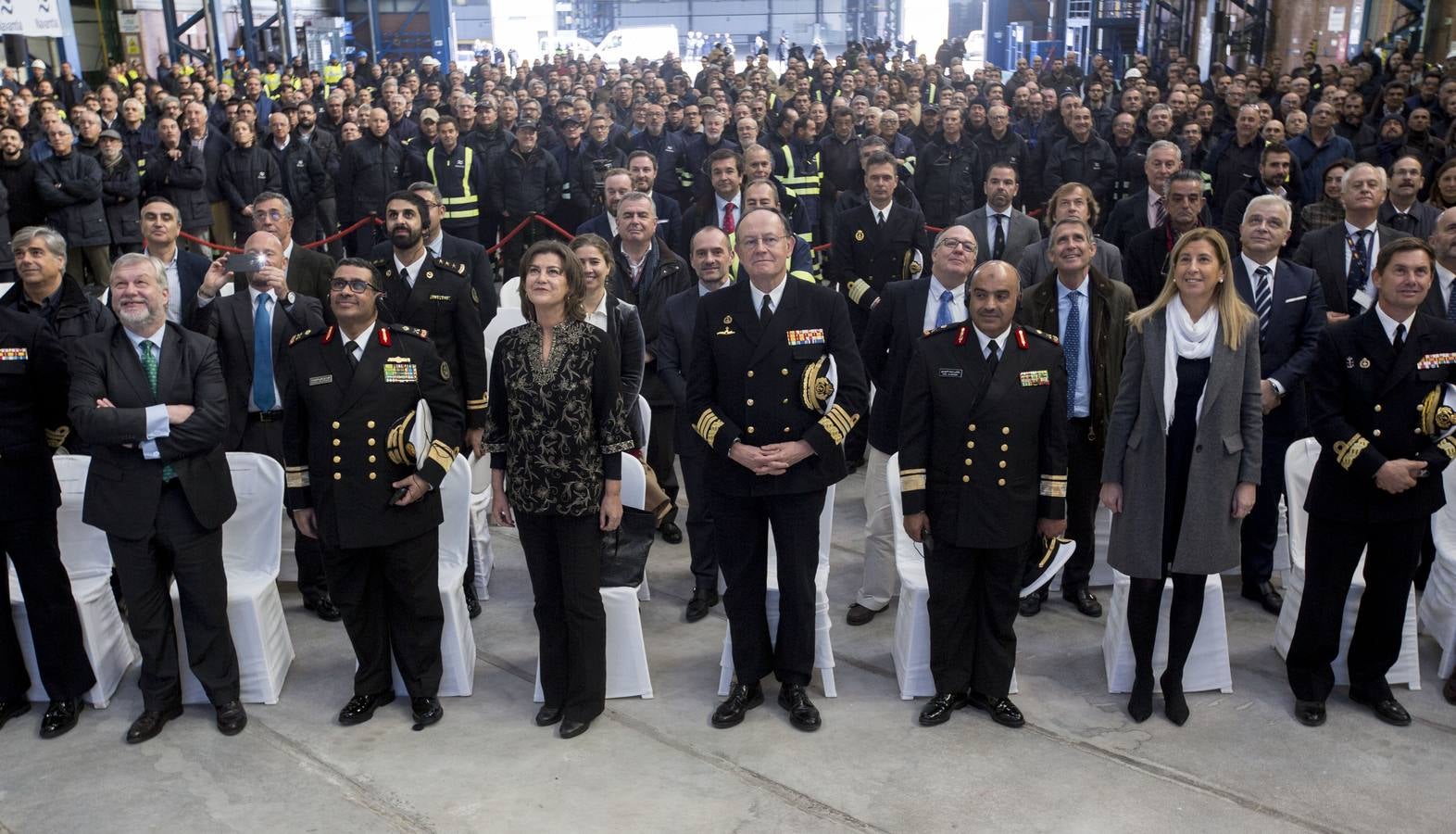 Fotos: Construcción de la primera corbeta para la Marina de Arabia Saudí en Navantia