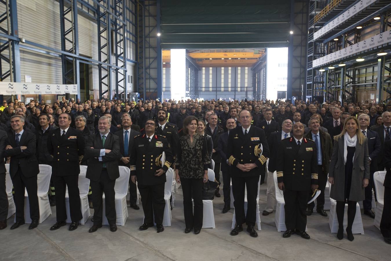 Fotos: Construcción de la primera corbeta para la Marina de Arabia Saudí en Navantia