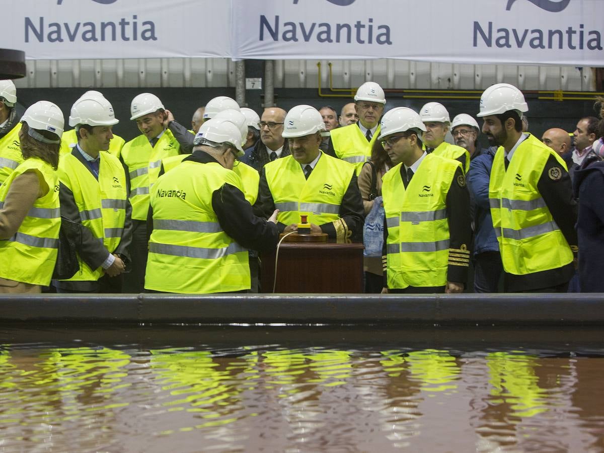 Fotos: Construcción de la primera corbeta para la Marina de Arabia Saudí en Navantia