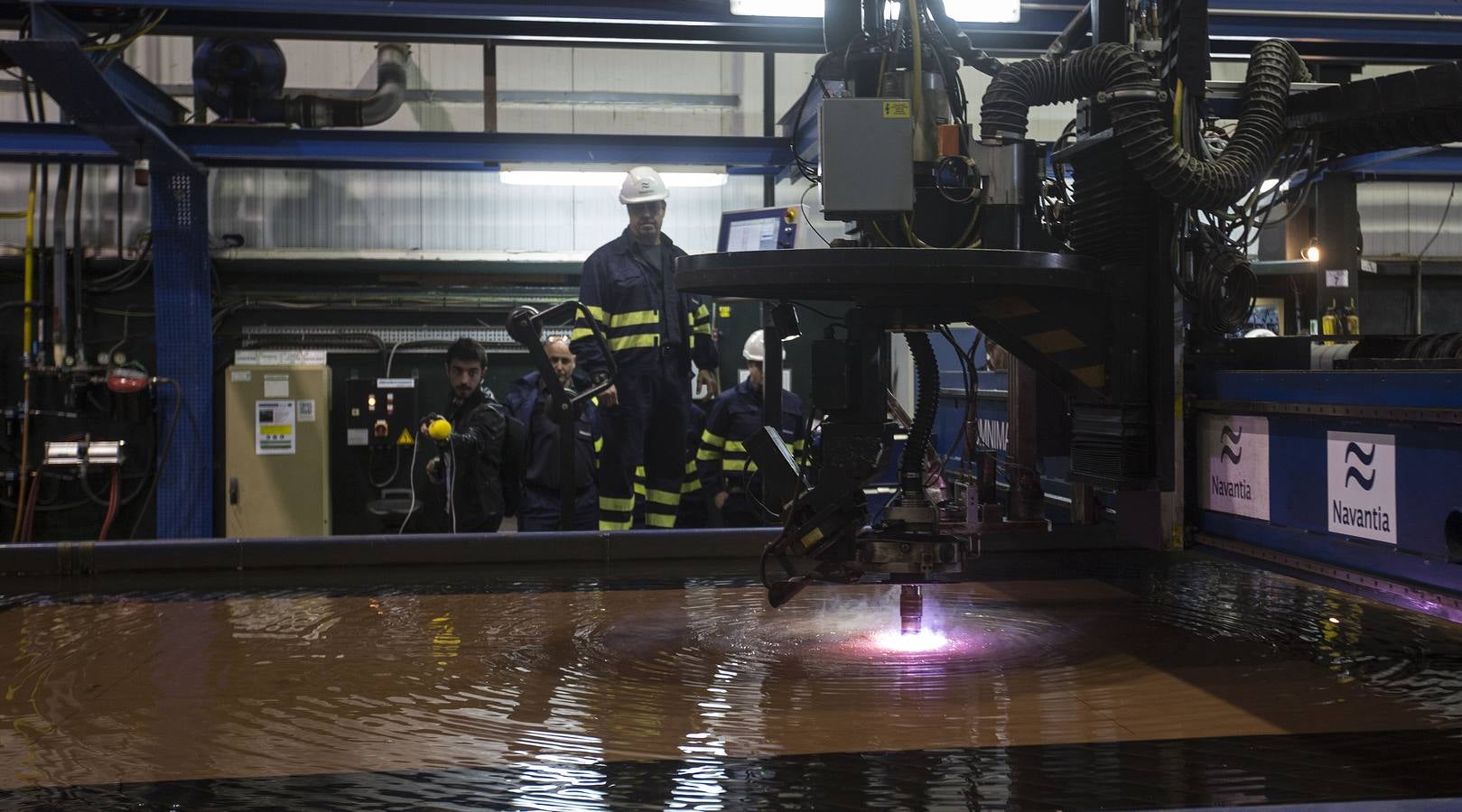 Fotos: Construcción de la primera corbeta para la Marina de Arabia Saudí en Navantia