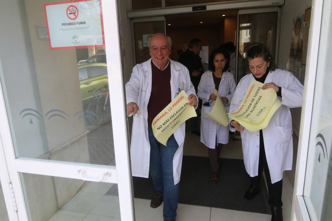 El paro en Atención Primaria en Córdoba, en imágenes