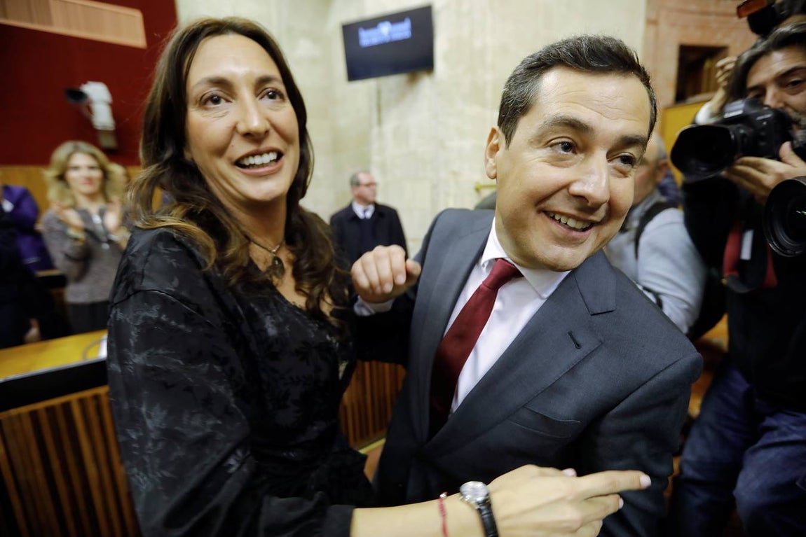 En imágenes, la investidura de Juanma Moreno Bonilla