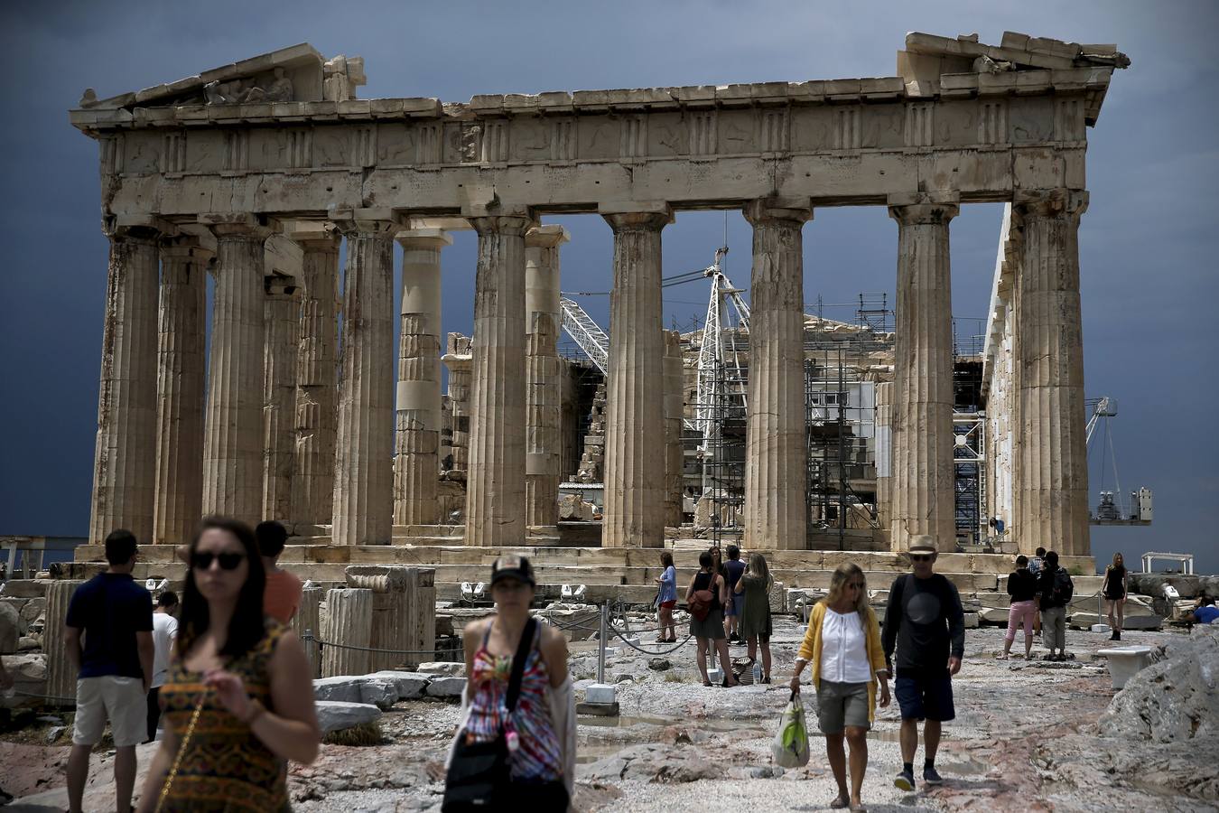 Partenón (Atenas). 2,76 millones de visitantes al año