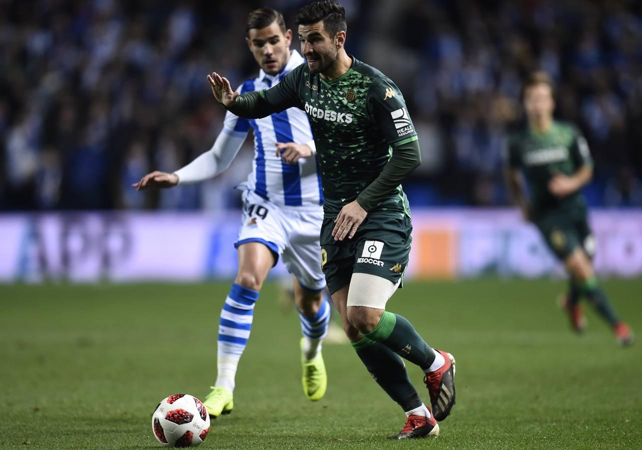 Las mejores imágenes del encuentro Real Sociedad - Real Betis de La Copa