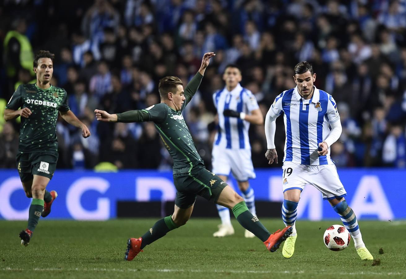 Las mejores imágenes del encuentro Real Sociedad - Real Betis de La Copa