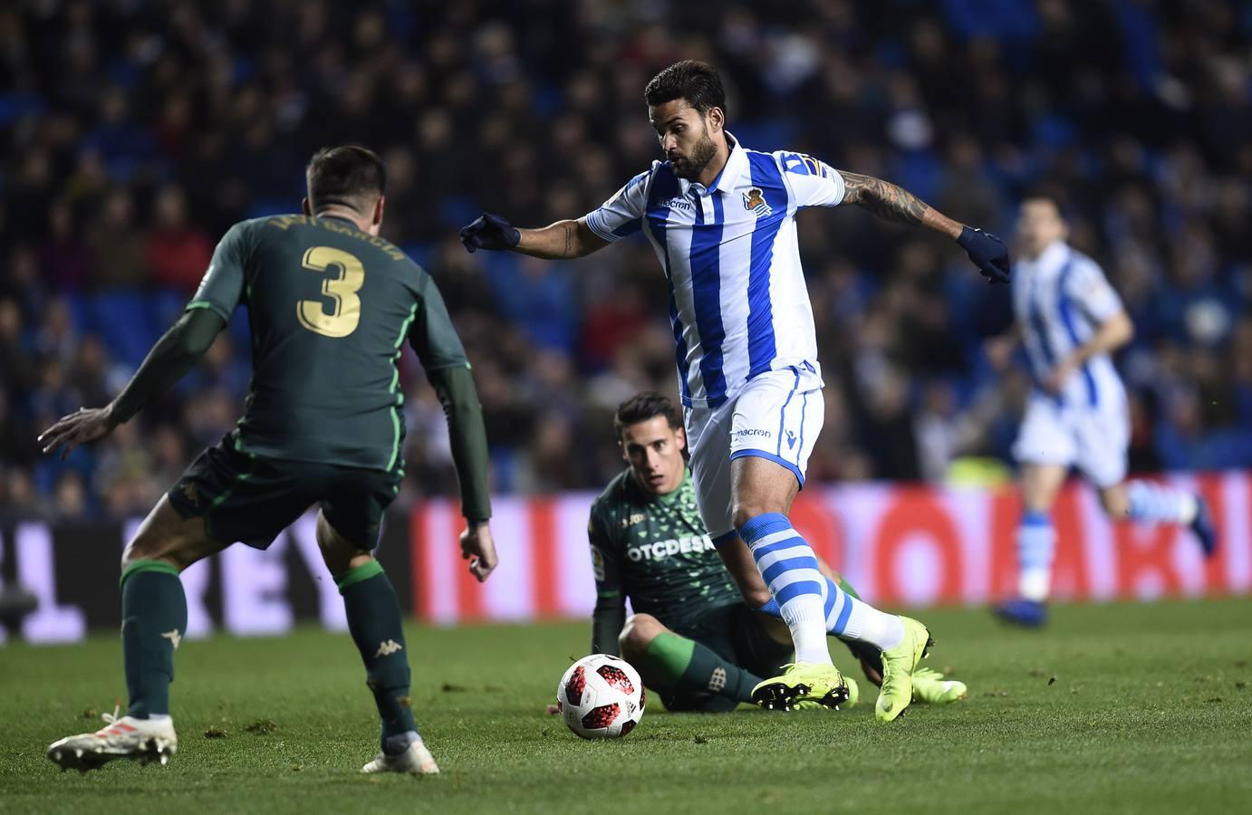 Las mejores imágenes del encuentro Real Sociedad - Real Betis de La Copa