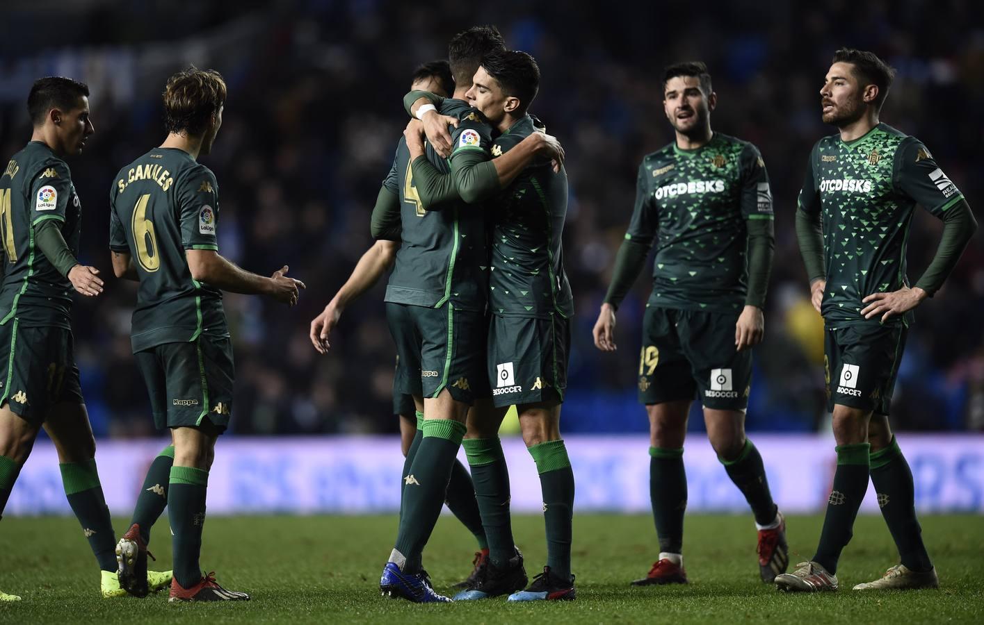 Las mejores imágenes del encuentro Real Sociedad - Real Betis de La Copa