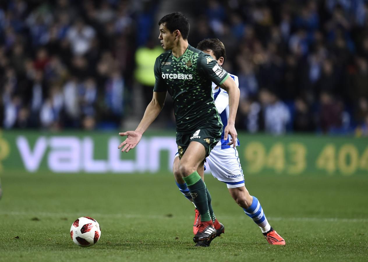 Las mejores imágenes del encuentro Real Sociedad - Real Betis de La Copa