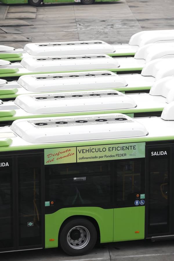 Así son los nuevos autobuses de gas de Aucorsa