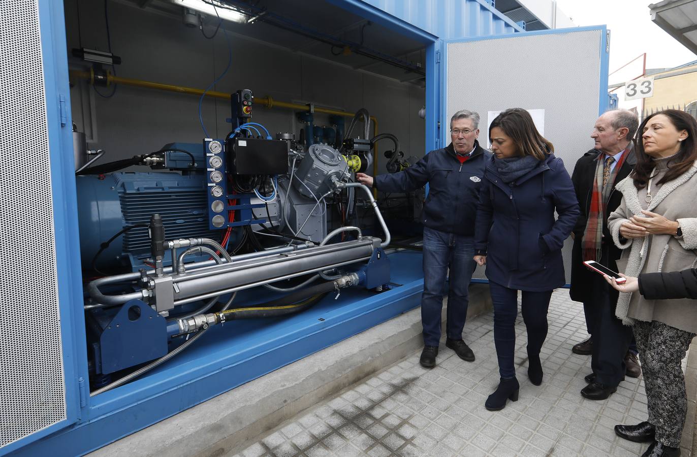 Así son los nuevos autobuses de gas de Aucorsa