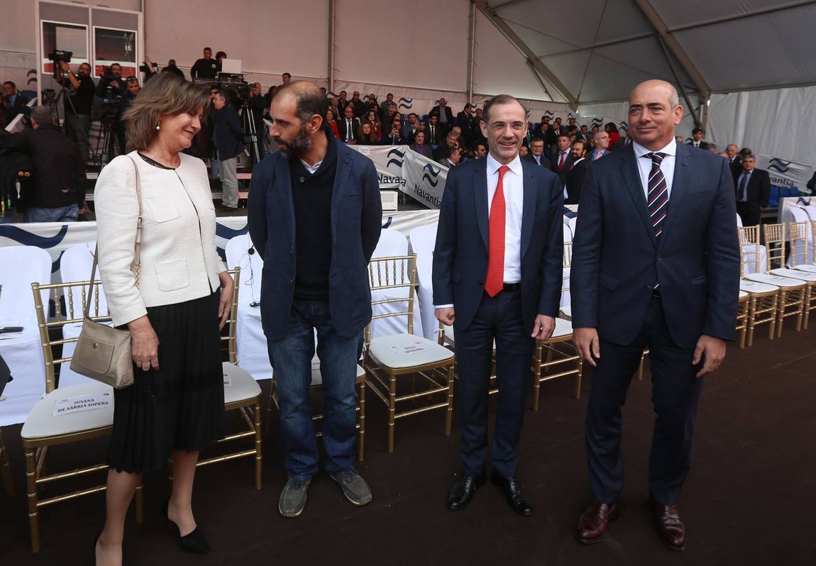 Fotos: Navantia entrega el tercer petrolero, Monte Urquiola, al grupo vasco Ibaizabal