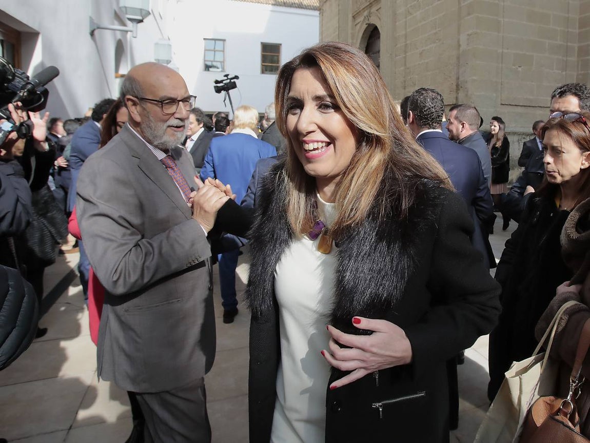 La toma de posesión de Moreno como presidente de la Junta, en imágenes