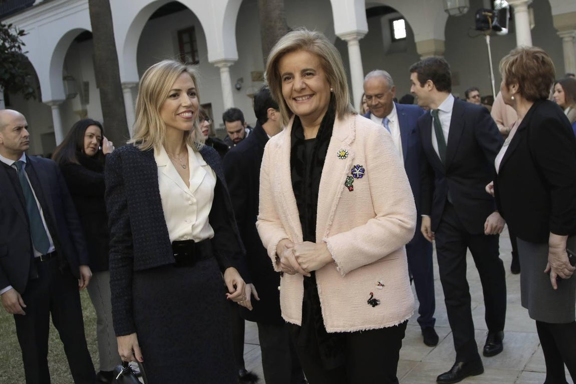 Las caras de la toma de posesión de Juanma Moreno