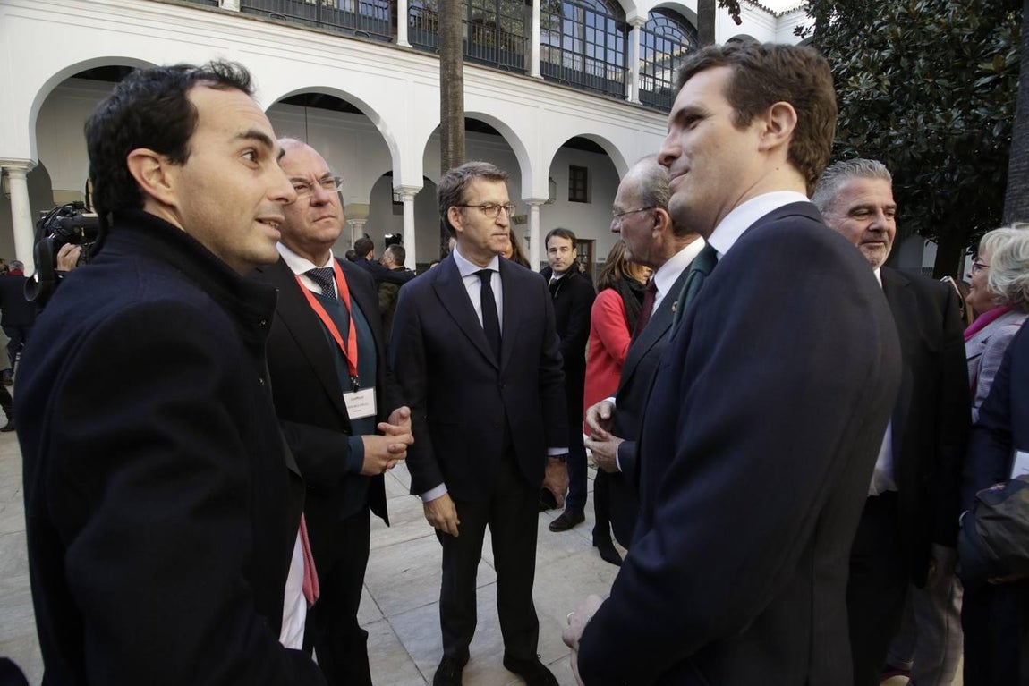 Las caras de la toma de posesión de Juanma Moreno