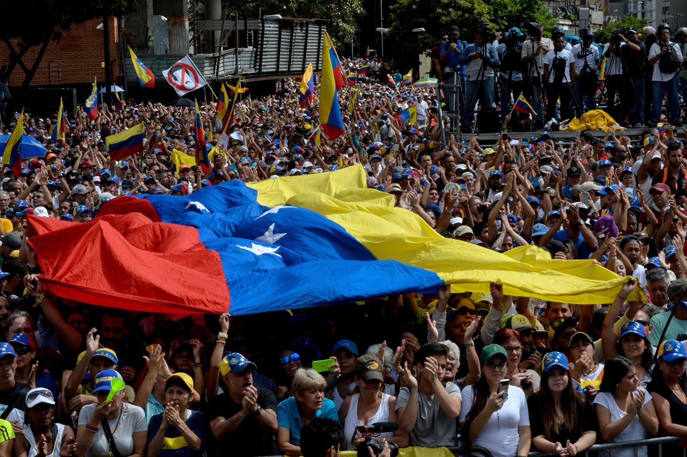 En imágenes: Jornada de protestas en Venezuela