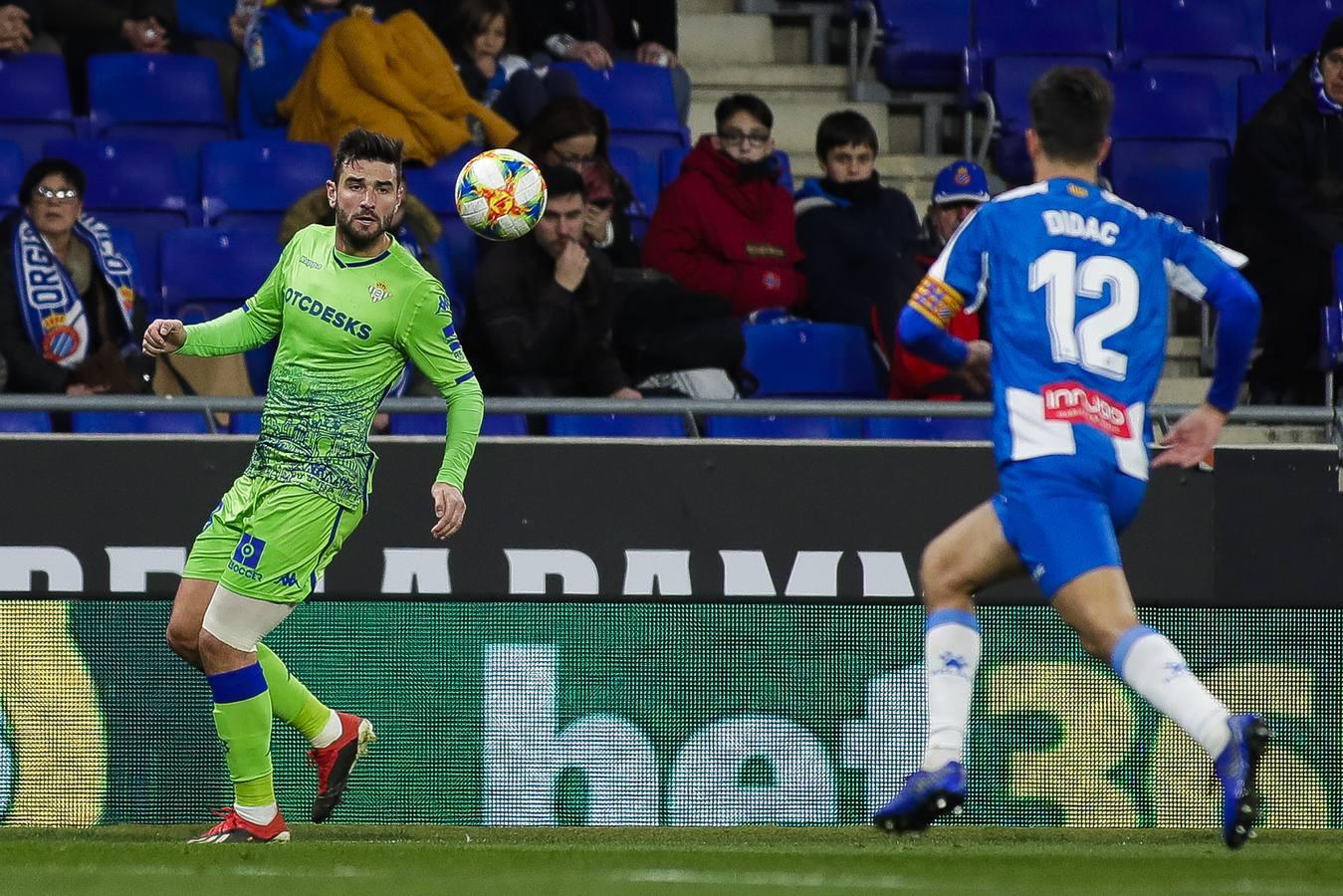 En imágenes, el partido de ida de la Copa del Rey Espanyol-Betis (1-1)