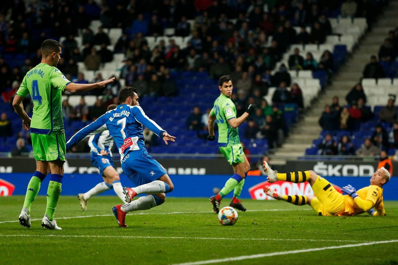 En imágenes, el partido de ida de la Copa del Rey Espanyol-Betis (1-1)