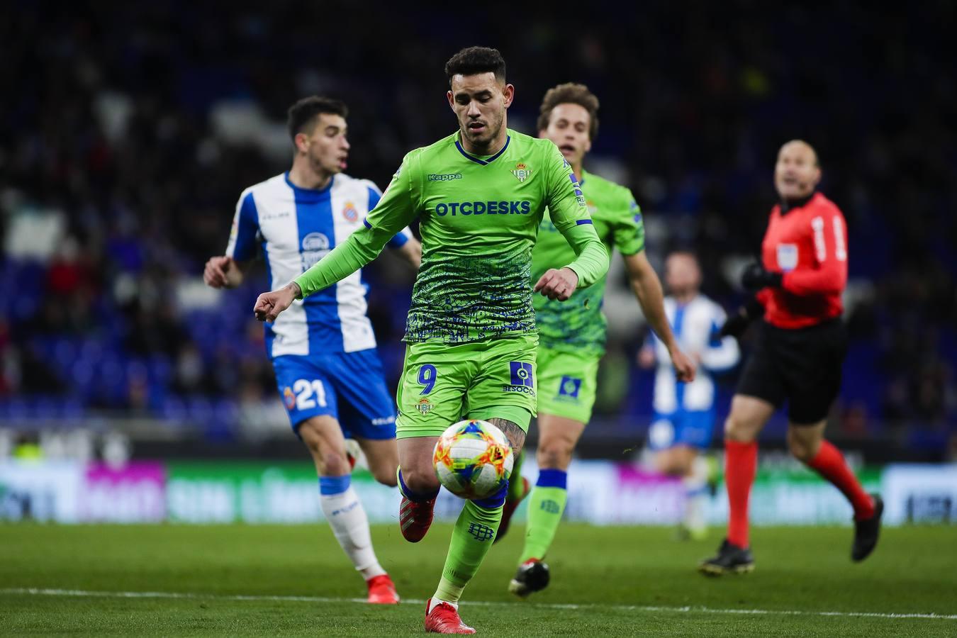 En imágenes, el partido de ida de la Copa del Rey Espanyol-Betis (1-1)