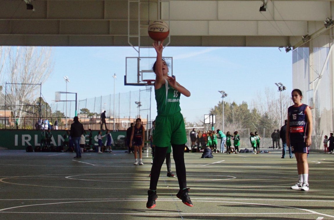 Las mejores imágenes del encuentro BVM Irlandesas - Menesiano. 