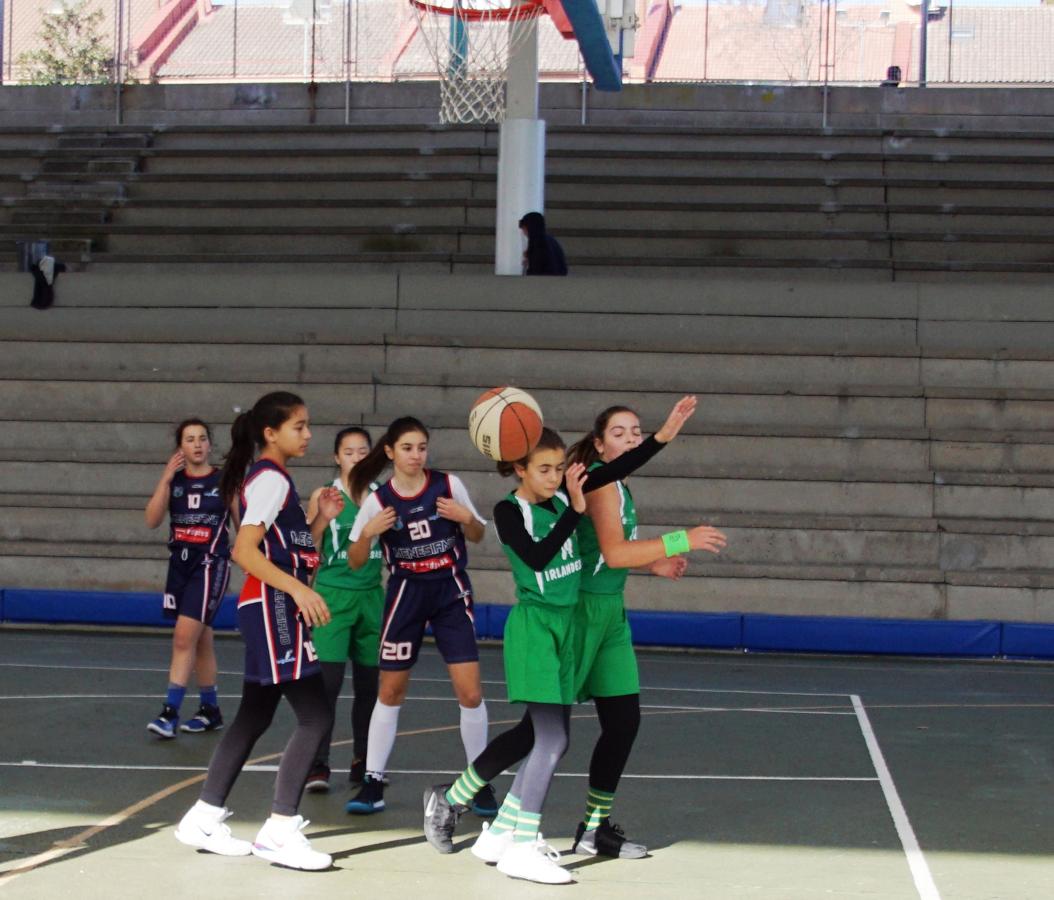 Las mejores imágenes del encuentro BVM Irlandesas - Menesiano. 