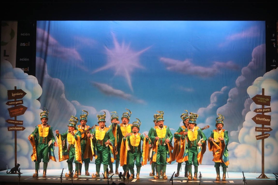 FOTOS: Chirigota Cosas del destino en el COAC 2019