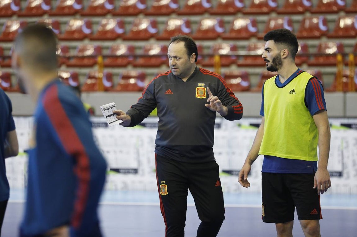 El entrenamiento de España en Córdoba, en imágenes