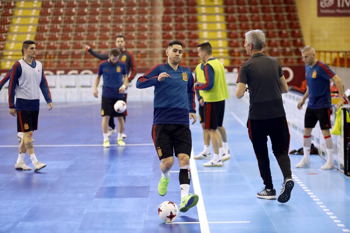 El entrenamiento de España en Córdoba, en imágenes