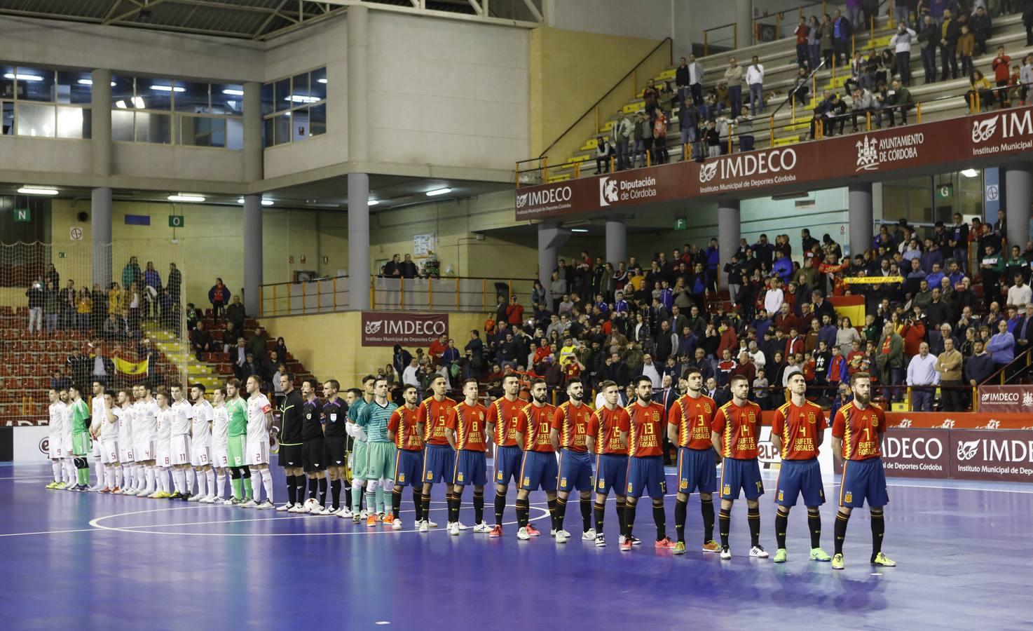 La victoria de España a Hungría por 7-0 en Fútbol Sala, en imágenes