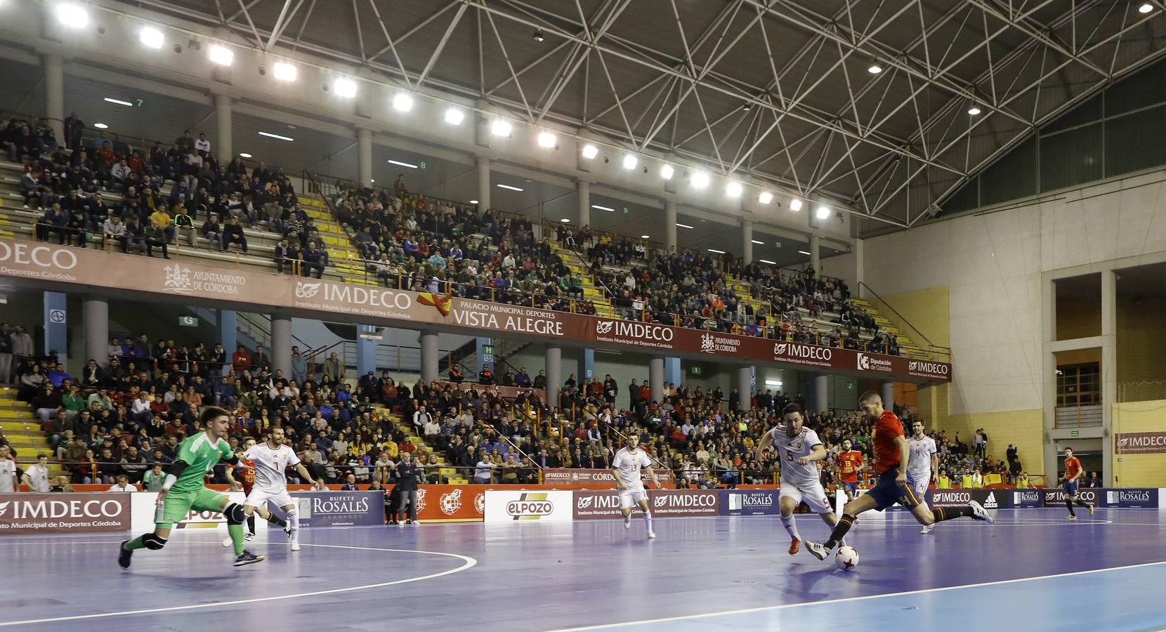 La victoria de España a Hungría por 7-0 en Fútbol Sala, en imágenes