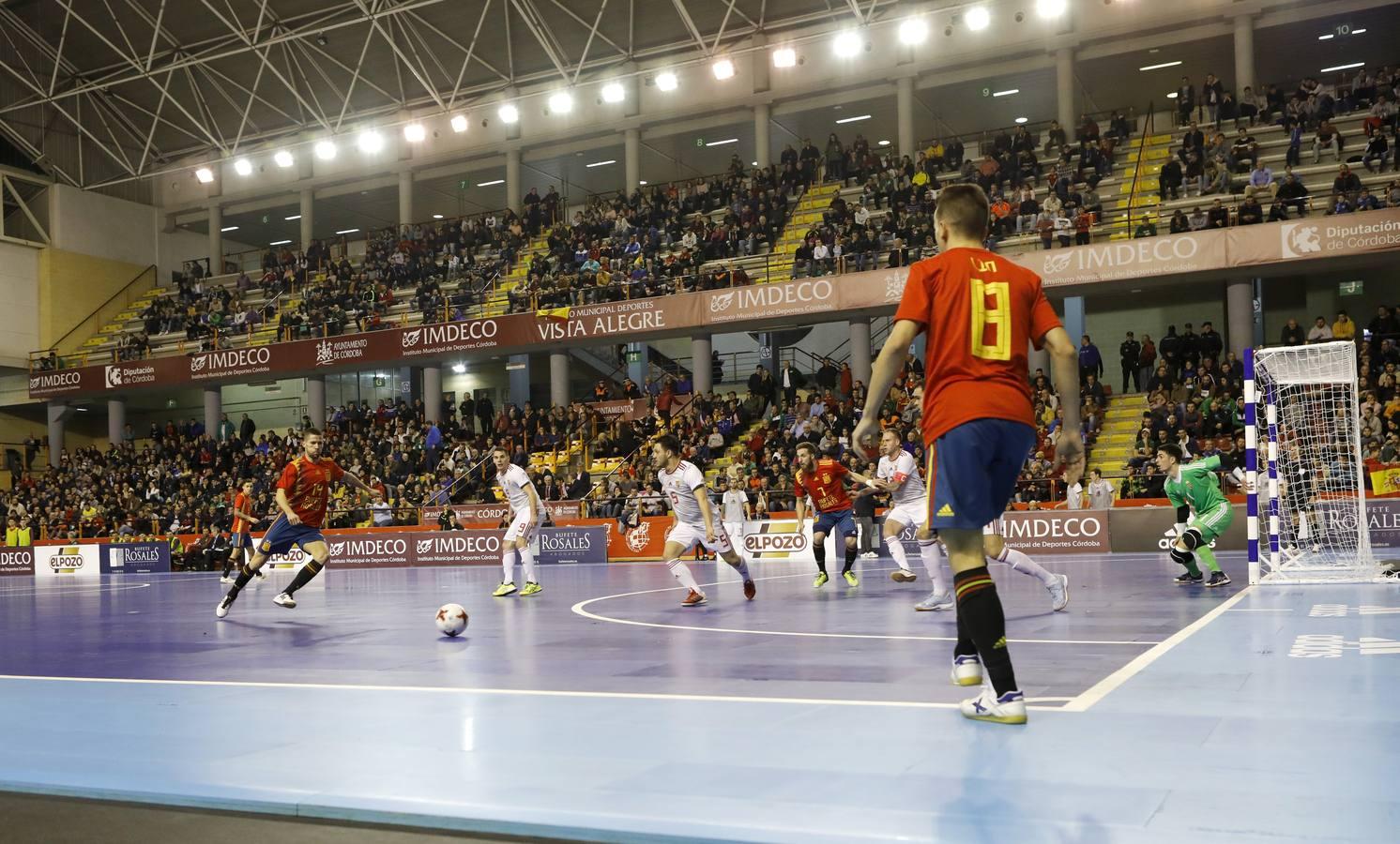 La victoria de España a Hungría por 7-0 en Fútbol Sala, en imágenes