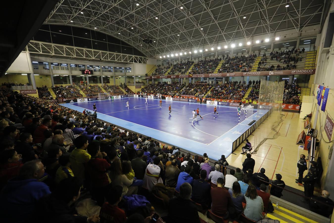 La victoria de España a Hungría por 7-0 en Fútbol Sala, en imágenes