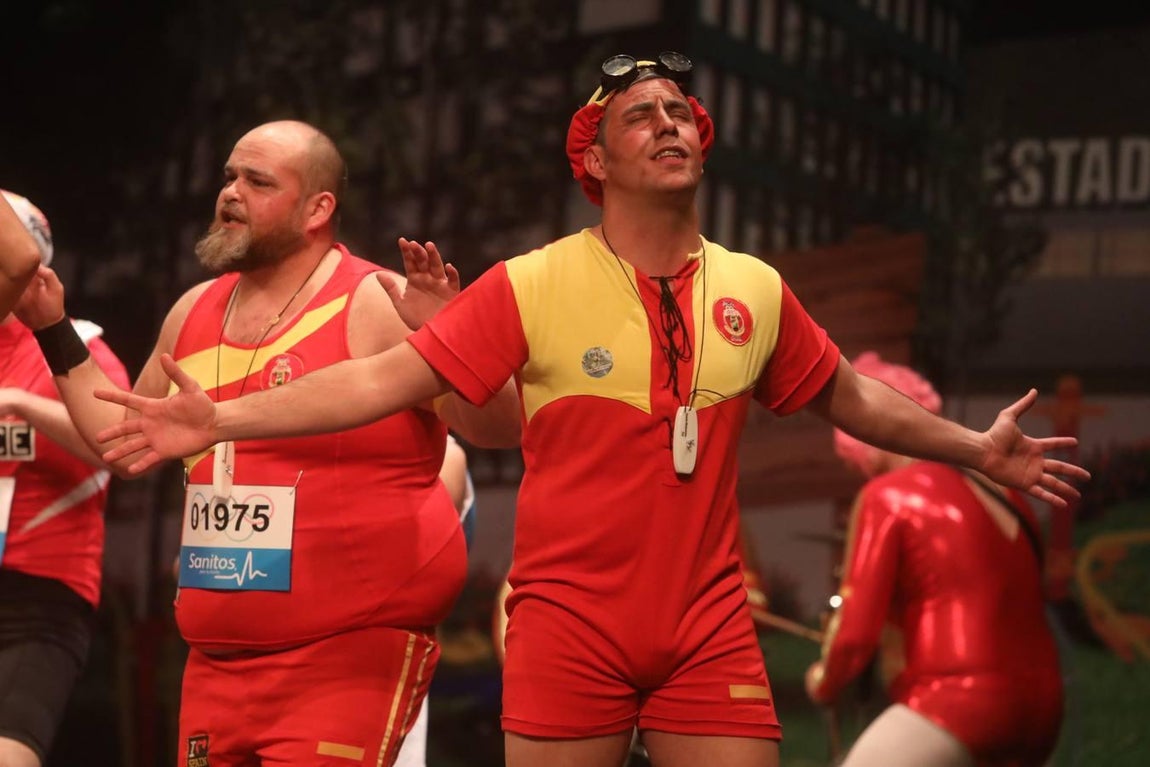 FOTOS: chirigota Pasando olímpicamente en el COAC 2019