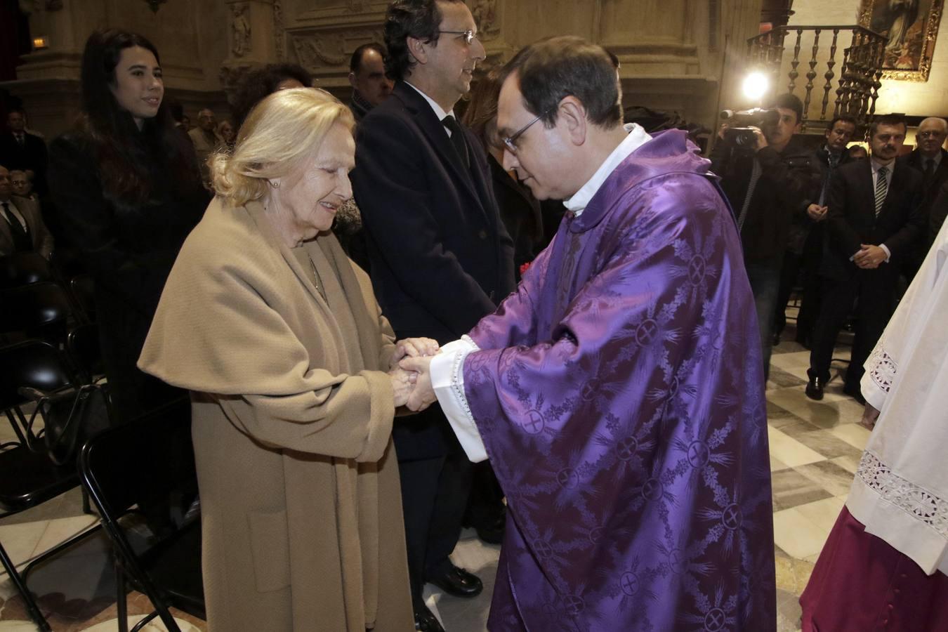 Misa en recuerdo de Alberto y Ascen en la Catedral de Sevilla