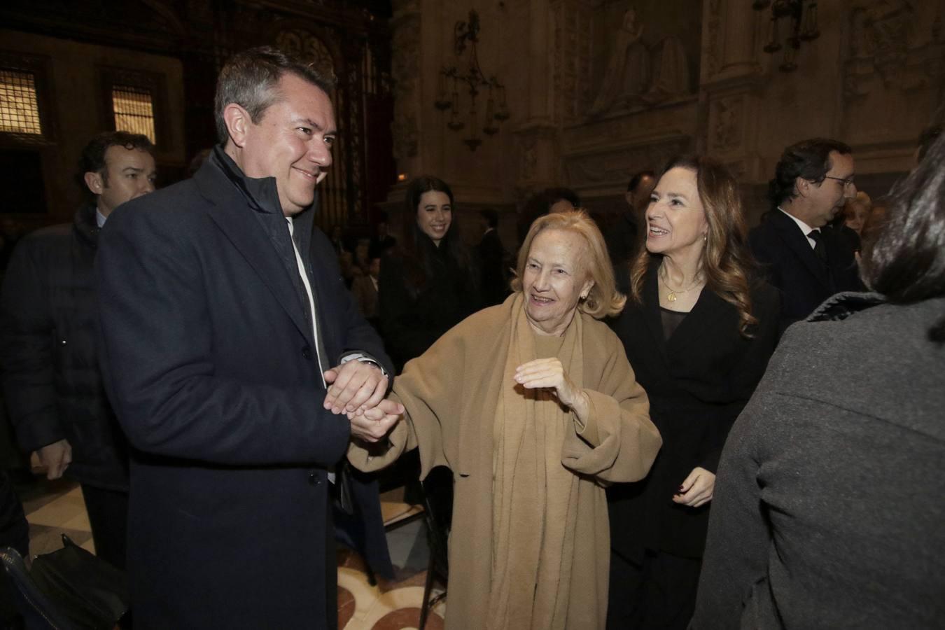 Misa en recuerdo de Alberto y Ascen en la Catedral de Sevilla