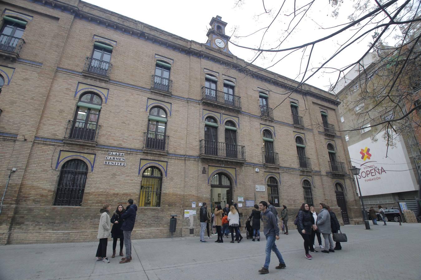 El Colegio Carmen Benítez, al borde de la ruina