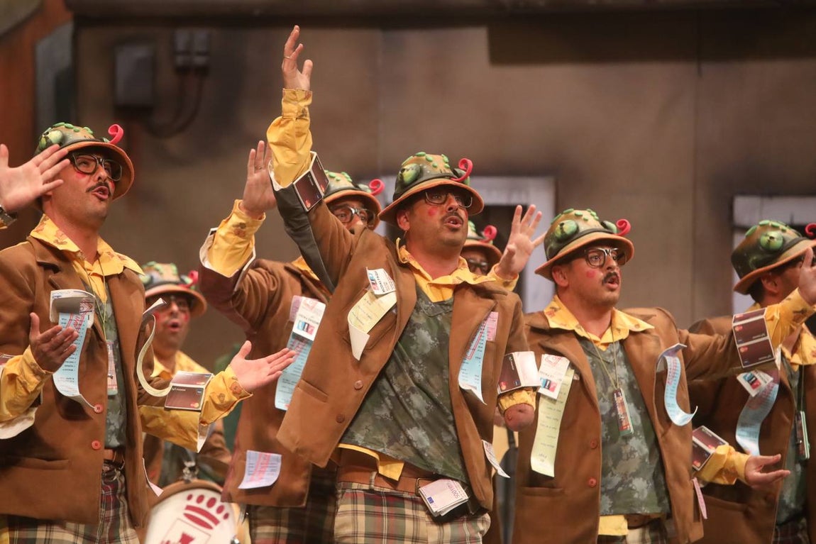 FOTOS: Chirigota Los Morosos en el COAC 2019