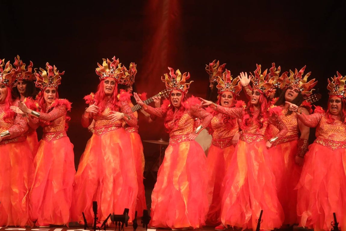 Así ha sido la noche del martes sobre el escenario del Falla