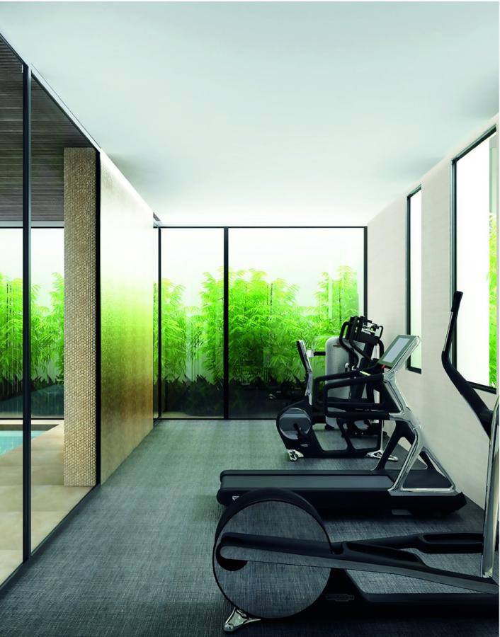 Gimnasio. Por si esto no fuera suficiente, el ático más caro de España tiene una piscina de uso exclusivo para los residentes del bloque, gimnasio, spa y baño turco, por lo que casi todo lo indispensable se encuentra en el mismo bloque sin necesidad de trasladarse a otro lugar para disfrutar de estos lujos.