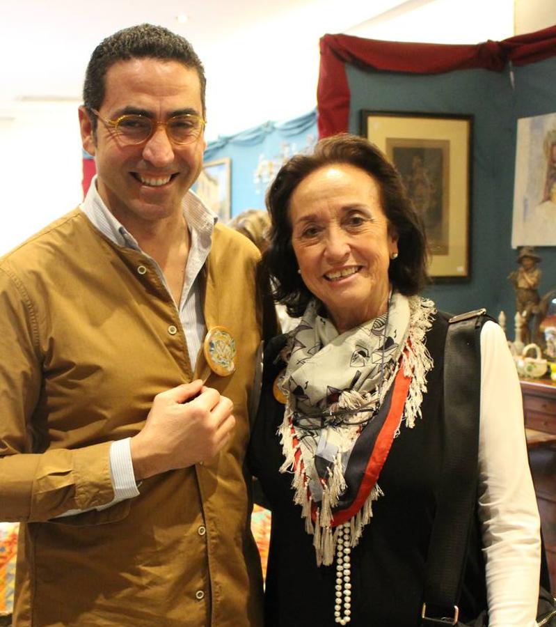 Chema Rodríguez y María Luisa González