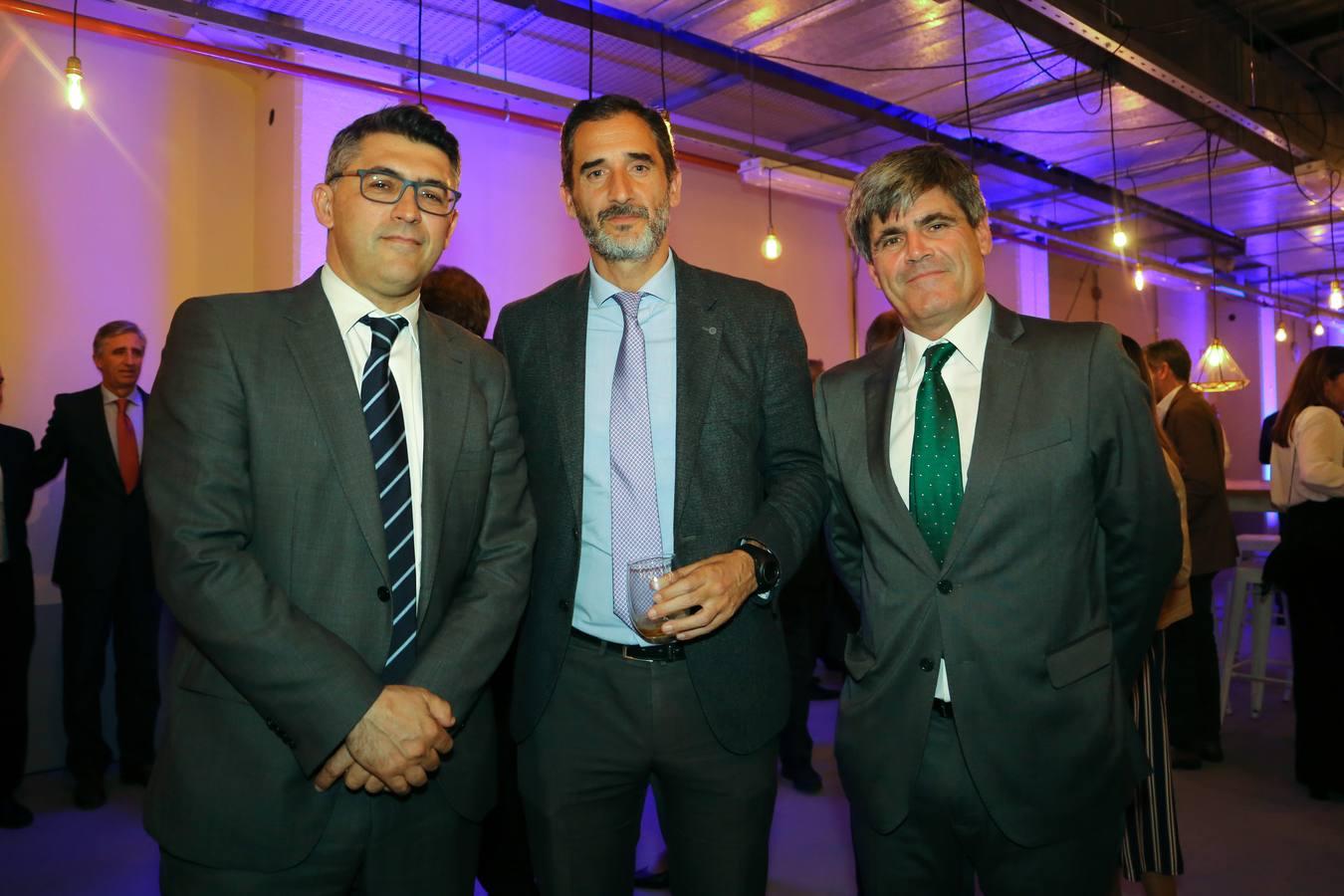 José Enrique Gutiérrez, Francisco Javier Venzala y Adolfo Esbec