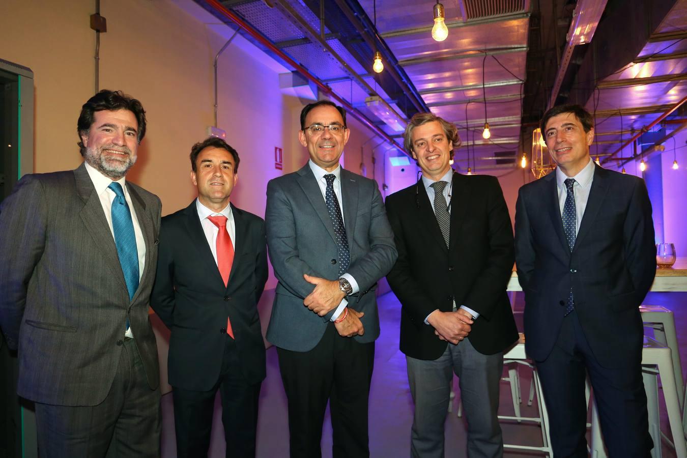 Óscar González Barba, Alfonso Domínguez, Bosco Cámara, José Luis Vargas y Juan José Bonillo