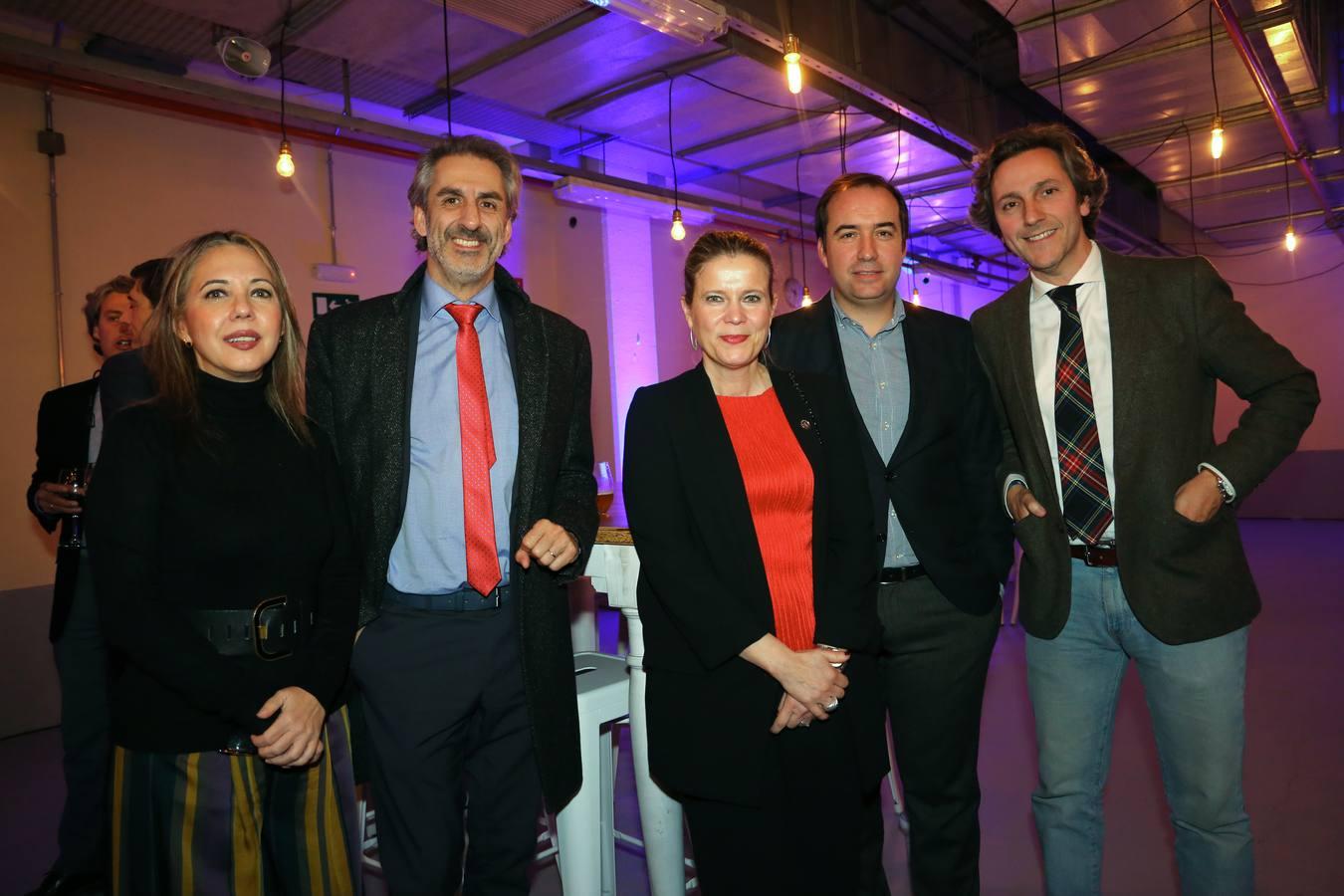 María del Mar Ramírez, Javier Nó, Mar García Gordillo, David Varona y José Antonio Muñiz